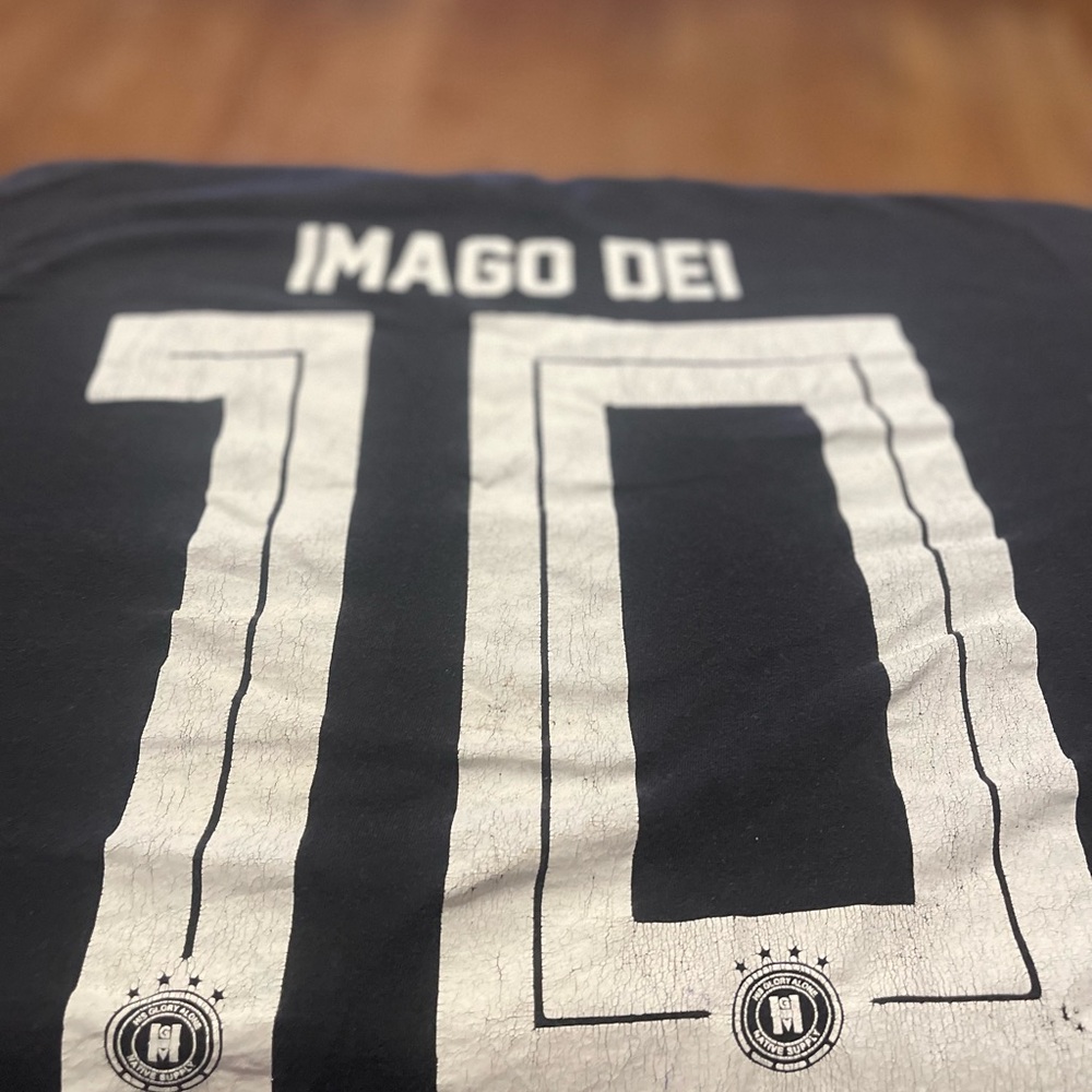 Native Supply FC Champions HGA XXXL Black with white trim tshirt.